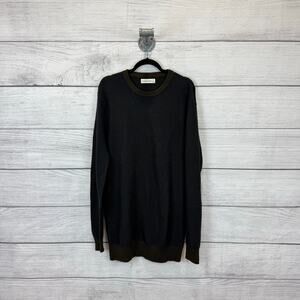 Mutual Weave Men's Blue Green Textured Crewneck Sweater Size XLT ( TALL )